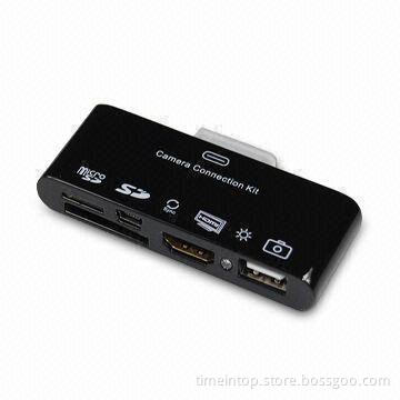 Camera Connection/Adapter Kit for iPad, with HDMI Port, Supports iOS 5